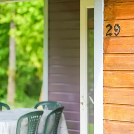 Chalet Number 29 Comfortable In Signy Le Petit With Covered Terrace Semesterbostad